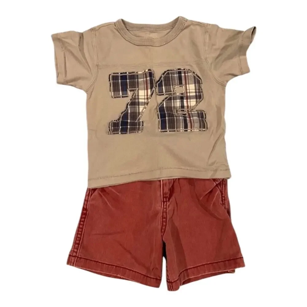 Children's Place Summer Outfit - Baby Boy Size 24 Mths